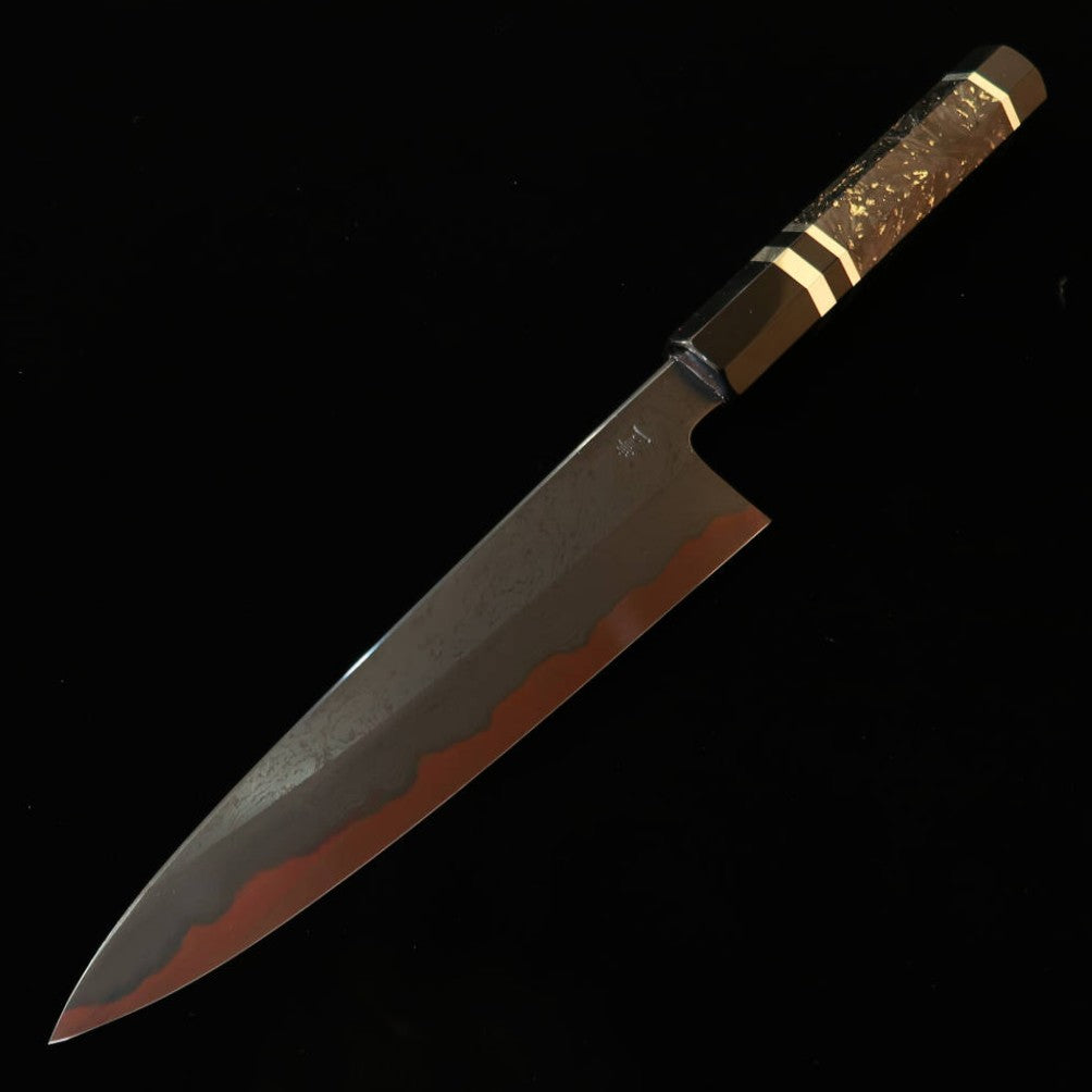 KAGEKIYO Aogami No. 1 Black Damascus Gyuto with Custom Handle (210mm)