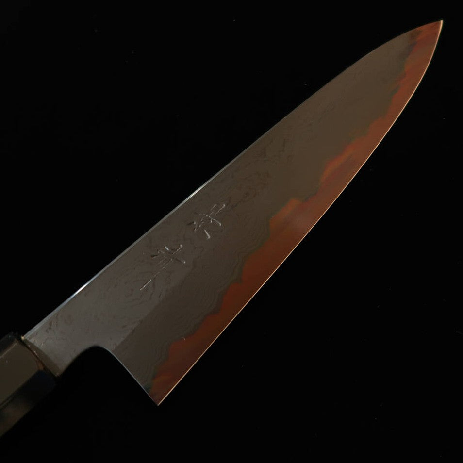 KAGEKIYO Aogami No. 1 Black Damascus Gyuto with Custom Handle (210mm)