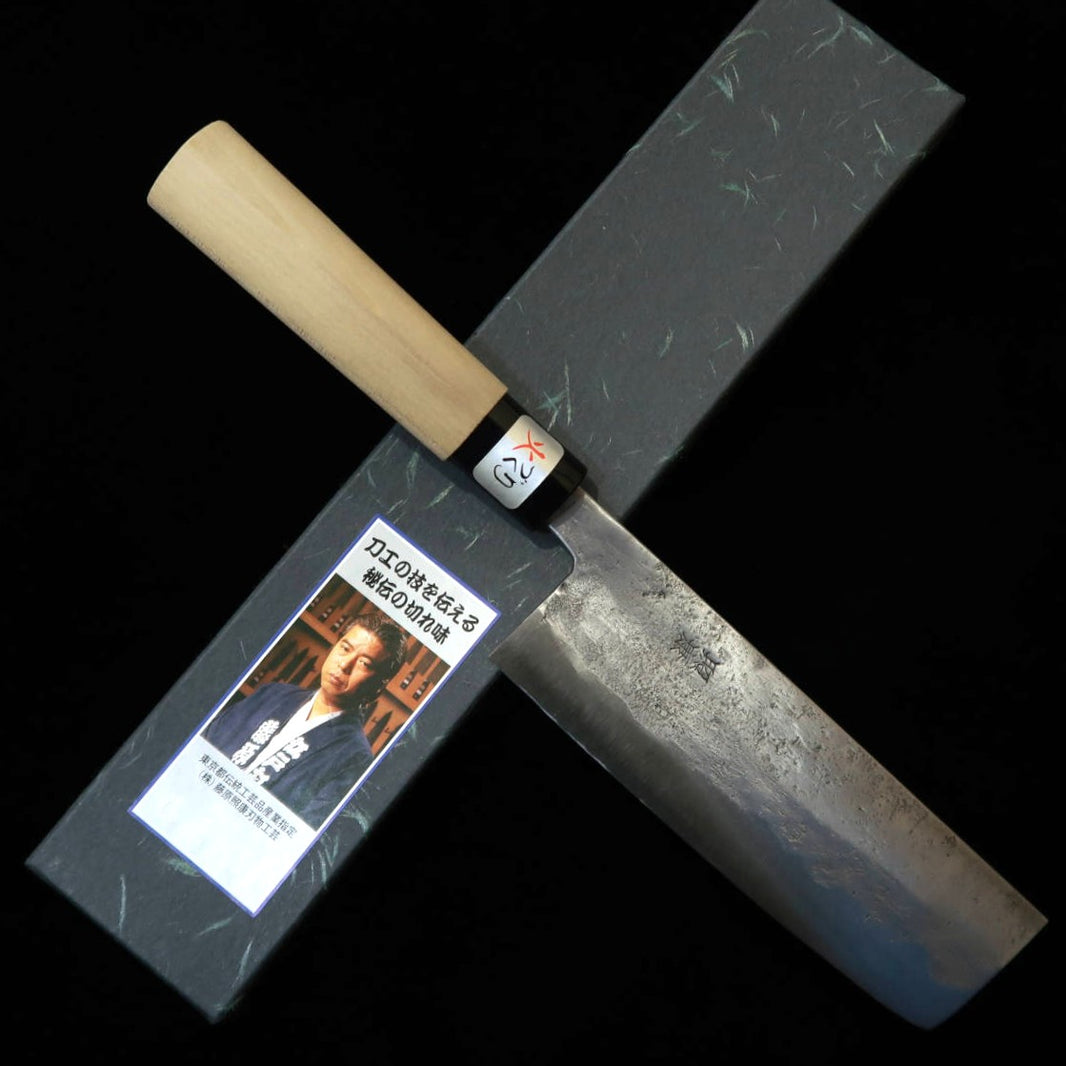 Fujiwara Teruyasu FUJIWARA TERUYASU Nakiri Nashiji Cabo de magnólia tipo castanha (130/165 mm)