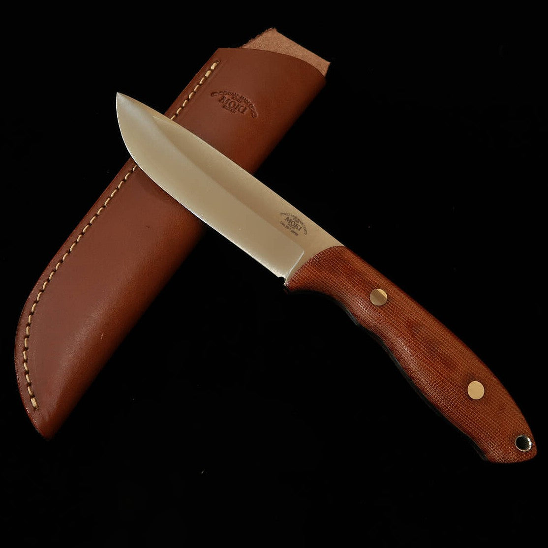モキMOKI　Berg（コンベックスグラインド）　MK-2021NBCM/CO　VG7/LAM ナチュラルブラウンマイカルタ （110mm）