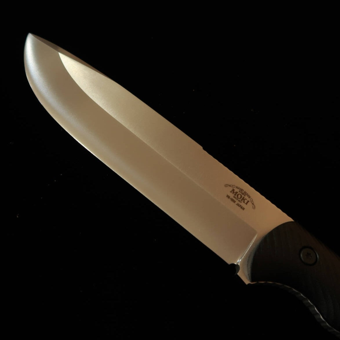 モキMOKI　Berg Robson Ruggedman　MK-2024BM/CO_RGM　VG-10W ブラックリネンマイカルタ （150mm）
