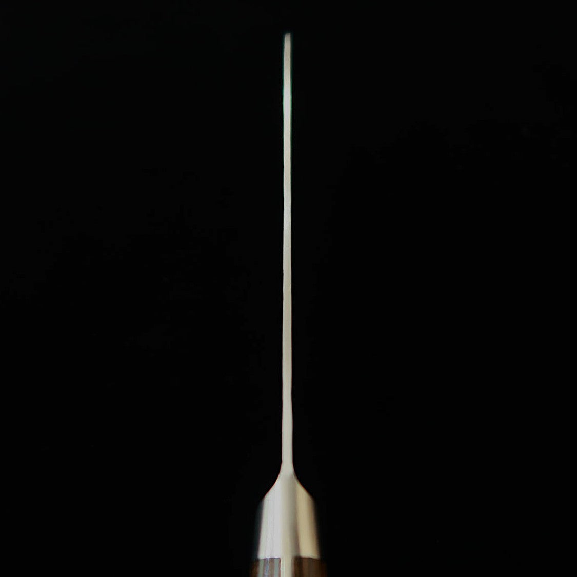 MIURA Miura santoku, acier Gingami n°3, avec mitre, manche en contreplaqué brun (180 mm)
