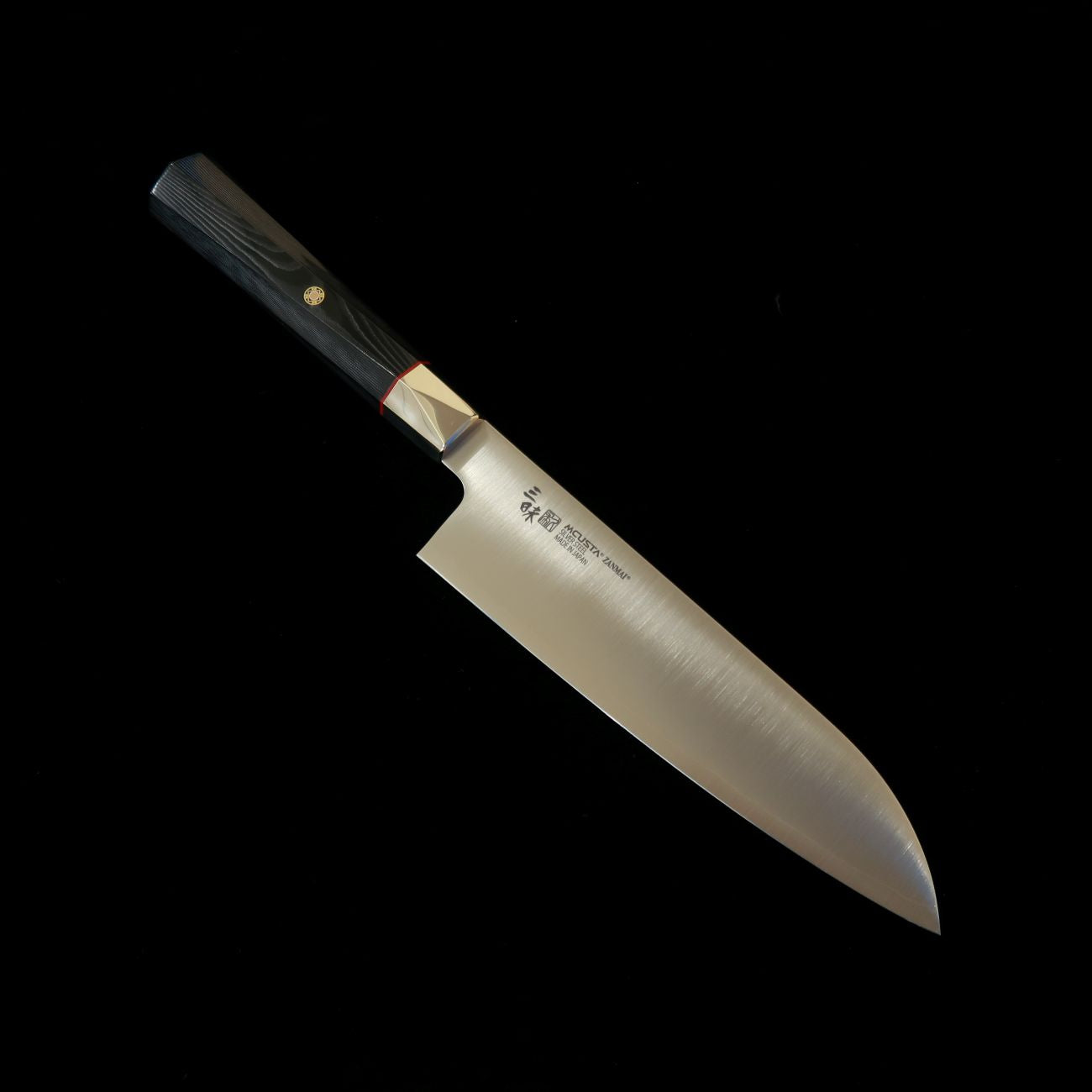 【Nouveau standard】Zanmai MCUSTA ZANMAI Supreme 3 Twisted Santoku (180 mm)