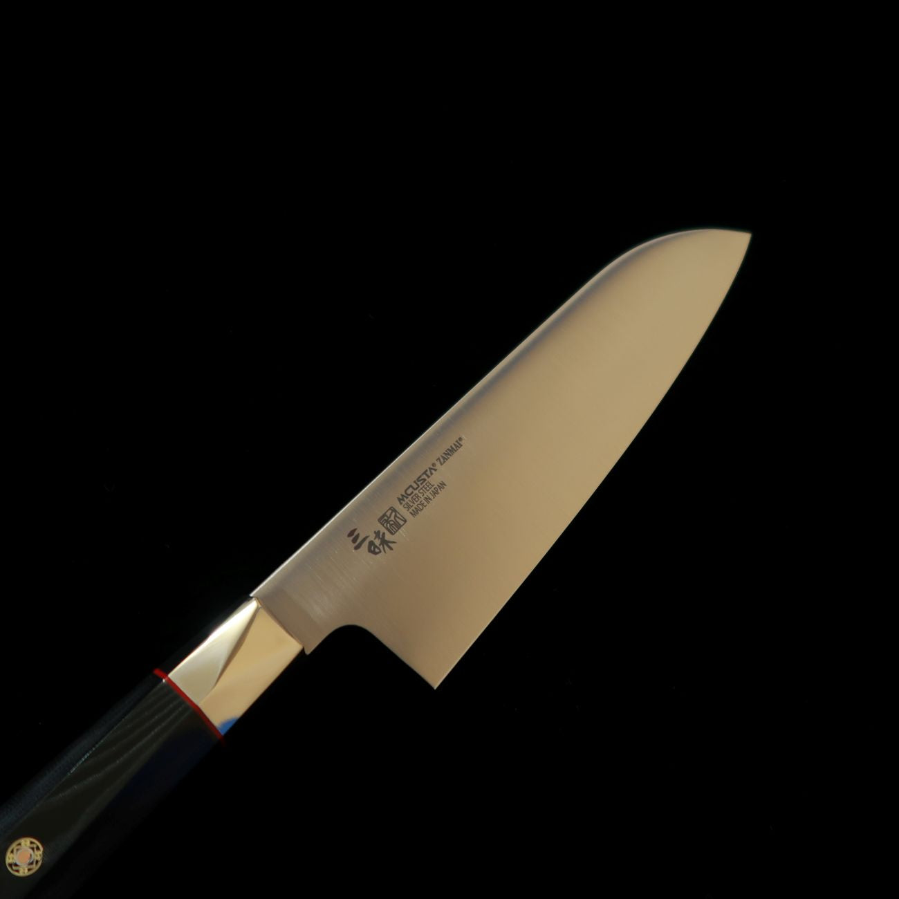 【Nouveau standard】Zanmai MCUSTA ZANMAI Supreme 3 Twisted Santoku (180 mm)