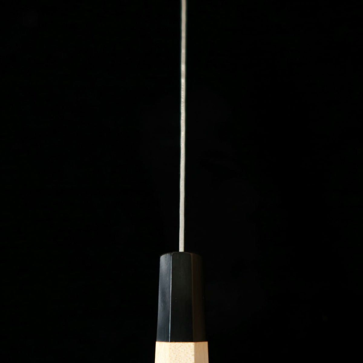 三浦MIURA 文化 白紙一号 マット メープル水牛八角柄（170mm）