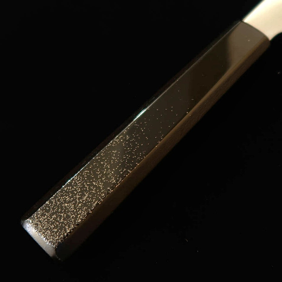 景清 KAGEKIYO 牛刀 銀紙三号 漆平目柄 （240mm）