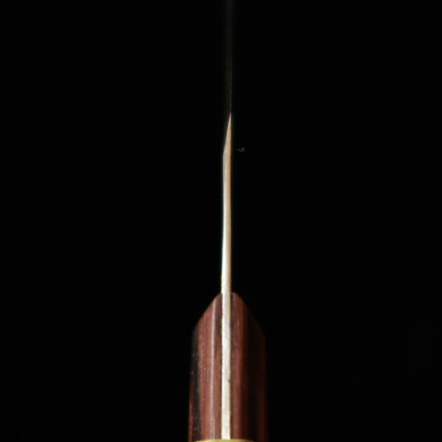 Obra de Tomita Cuchillo pequeño de acero bimetálico con caja de paulownia (20 mm)