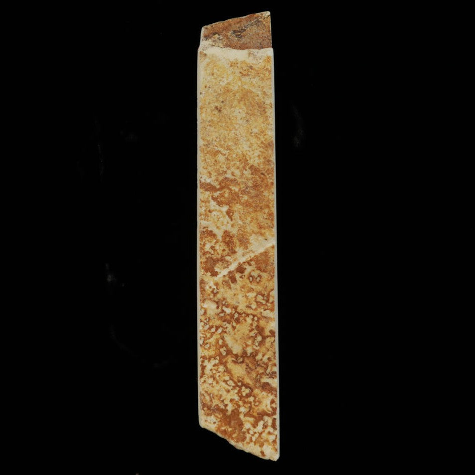 Miotsukushihime Pedra de Amolar Natural Iyo Meito NM01 Branca 63×190×31mm