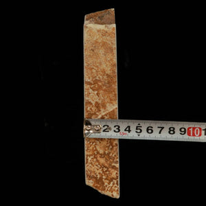 Miotsukushihime Pedra de Amolar Natural Iyo Meito NM01 Branca 63×190×31mm