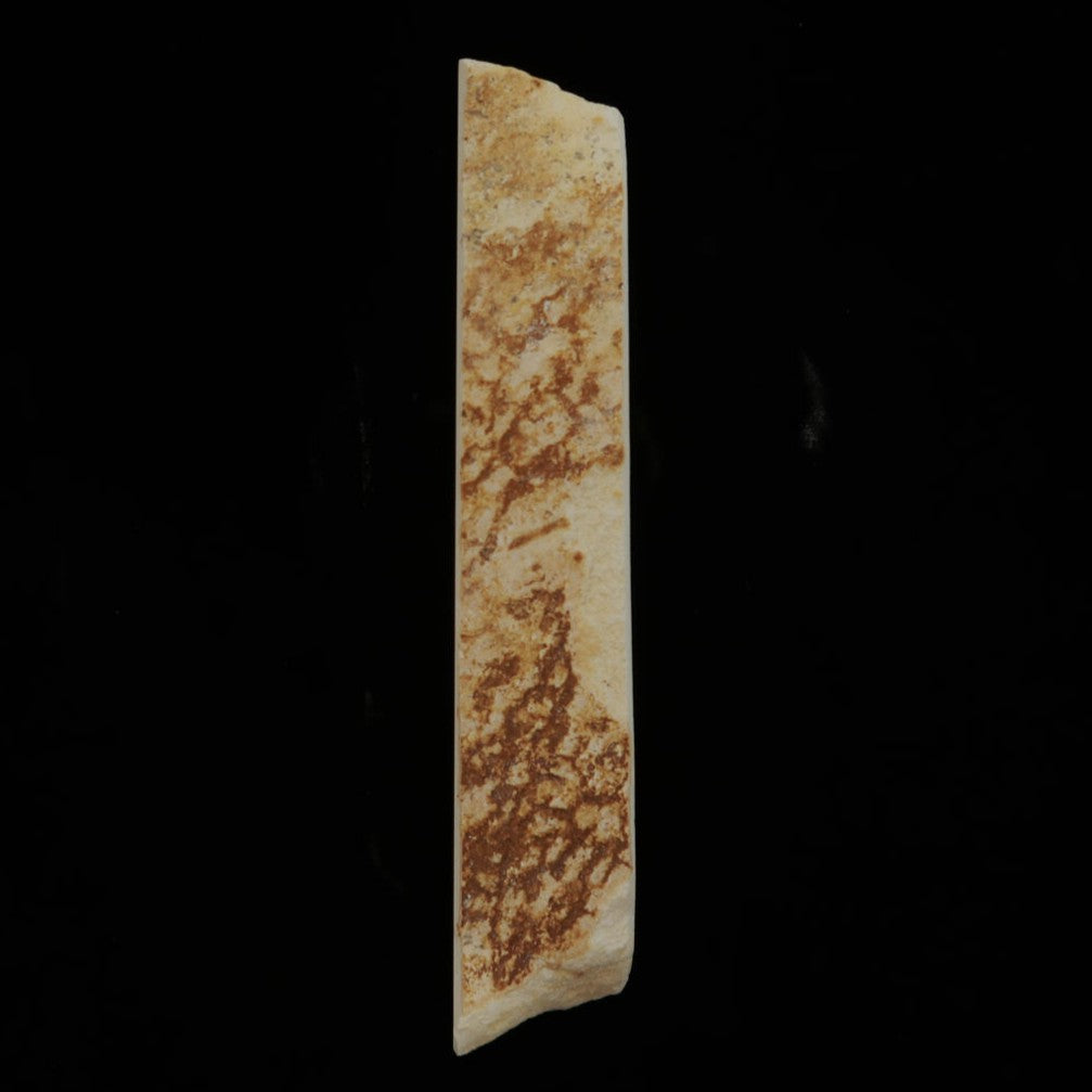 Miotsukushihime Pedra de Amolar Natural Iyo Meito NM01 Branca 63×190×31mm