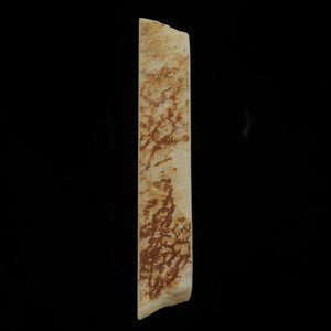 Miotsukushihime Pedra de Amolar Natural Iyo Meito NM01 Branca 63×190×31mm
