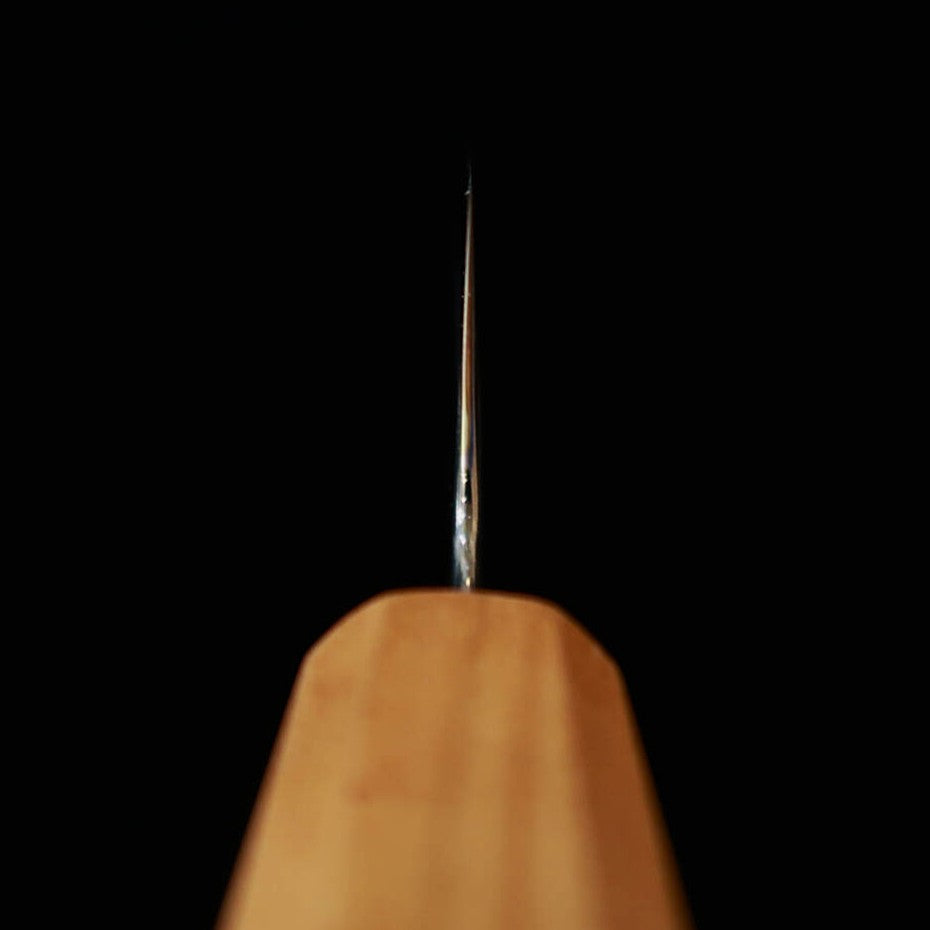 KAGEKIYO Premium White Steel No. 2, Sujihiki with Cherry Blossom Octagonal Handle (240mm)