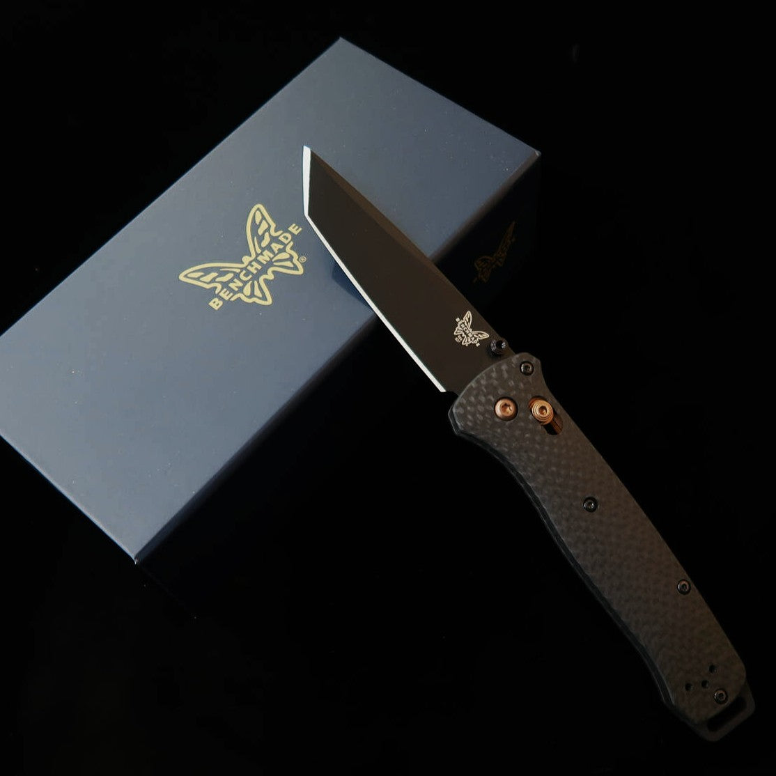 ベンチメイドBENCHMADE 537BK-10 ベイルアウト カーボンファイバー （86mm）