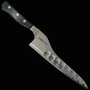 GLESTAIN Faca profissional Protina cabo com guarda em madeira laminada reforçada 018TUK (180mm)