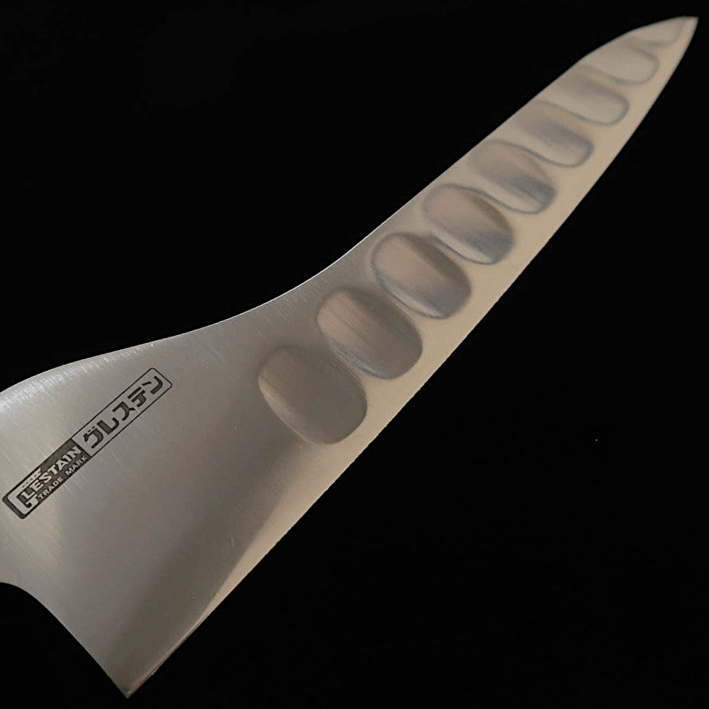 GLESTAIN Faca profissional Protina cabo com guarda em madeira laminada reforçada 018TUK (180mm)