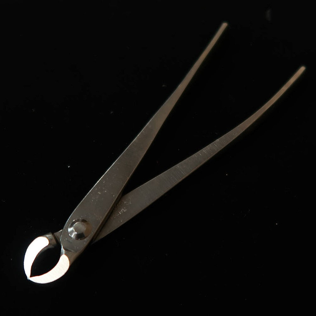 KANESHIN Bonsai Mini Narrow Headed Knob Cutter Kurouchi (No.8B)