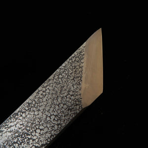 SAKAI KIKUMORI Sakai Kikumori Betsuuchi cuchillo para anguila acero Shirogami nº 2 estilo Osaka (50 mm)