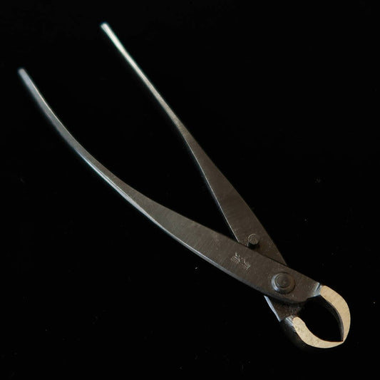 KANESHIN Tesoura para bonsai corta‑nódulos Lâmina especial (150/175 mm) No.9B / No.10B