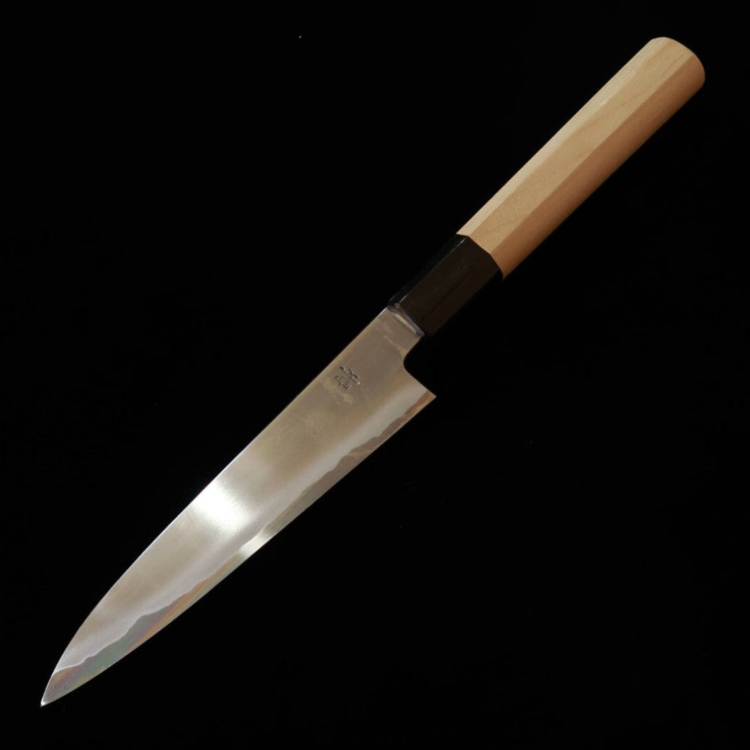 KAGEKIYO Kagekiyo Utage Petty Aço Yasugi Cabo meia-lua em chifre de búfalo (150 mm)