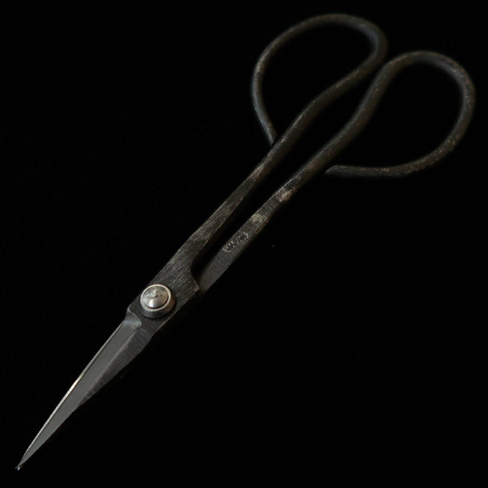 Kaneshin tesoura para bonsai satsuki, acabamento kuro-uchi (180 mm) Nº 35F