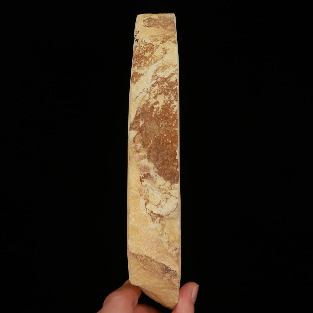Miotsukushihime Pierre à aiguiser naturelle Iyo Meito NM09 « Coucher de soleil » 83×214×30 mm