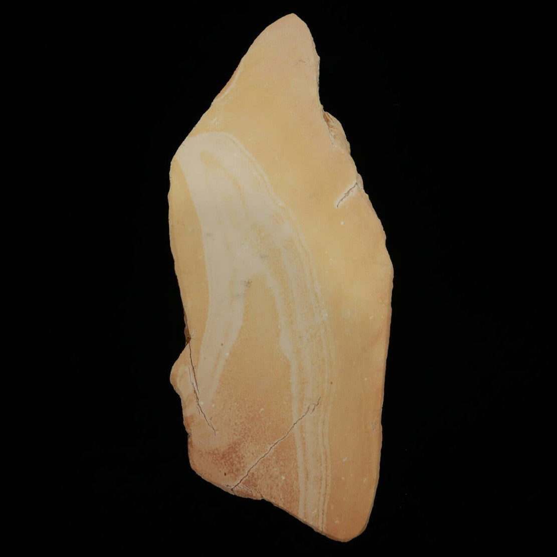 Miotsukushihime Pierre à aiguiser naturelle Iyo Meito NM09 « Coucher de soleil » 83×214×30 mm