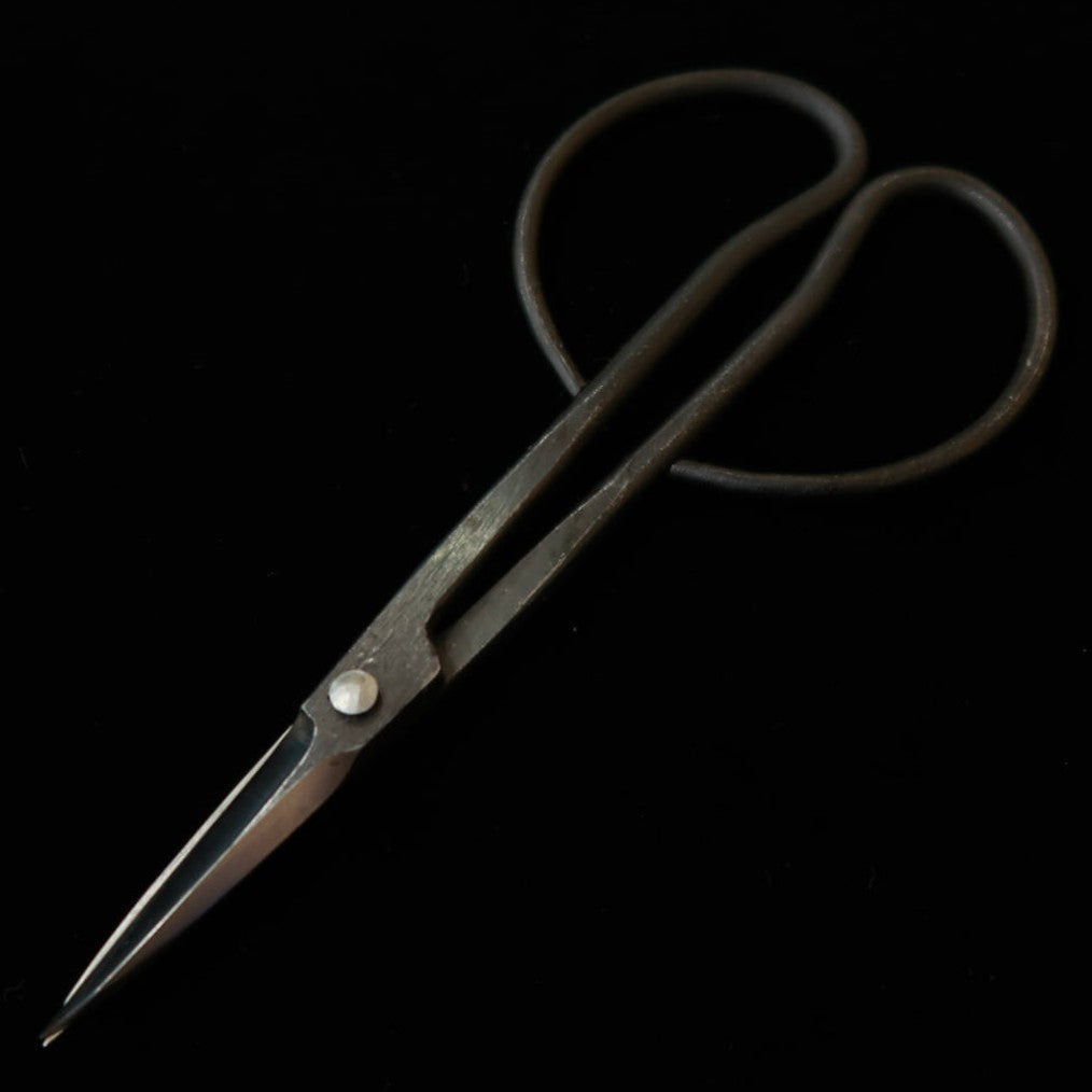 KANESHIN – Ciseaux à bourgeons pour bonsaï, finition kuro-uchi (170 mm) n°33A