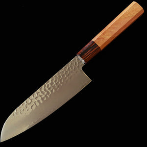 Sakai Takayuki – Santoku 33 couches damas, manche octogonal en orme du Japon (180 mm)