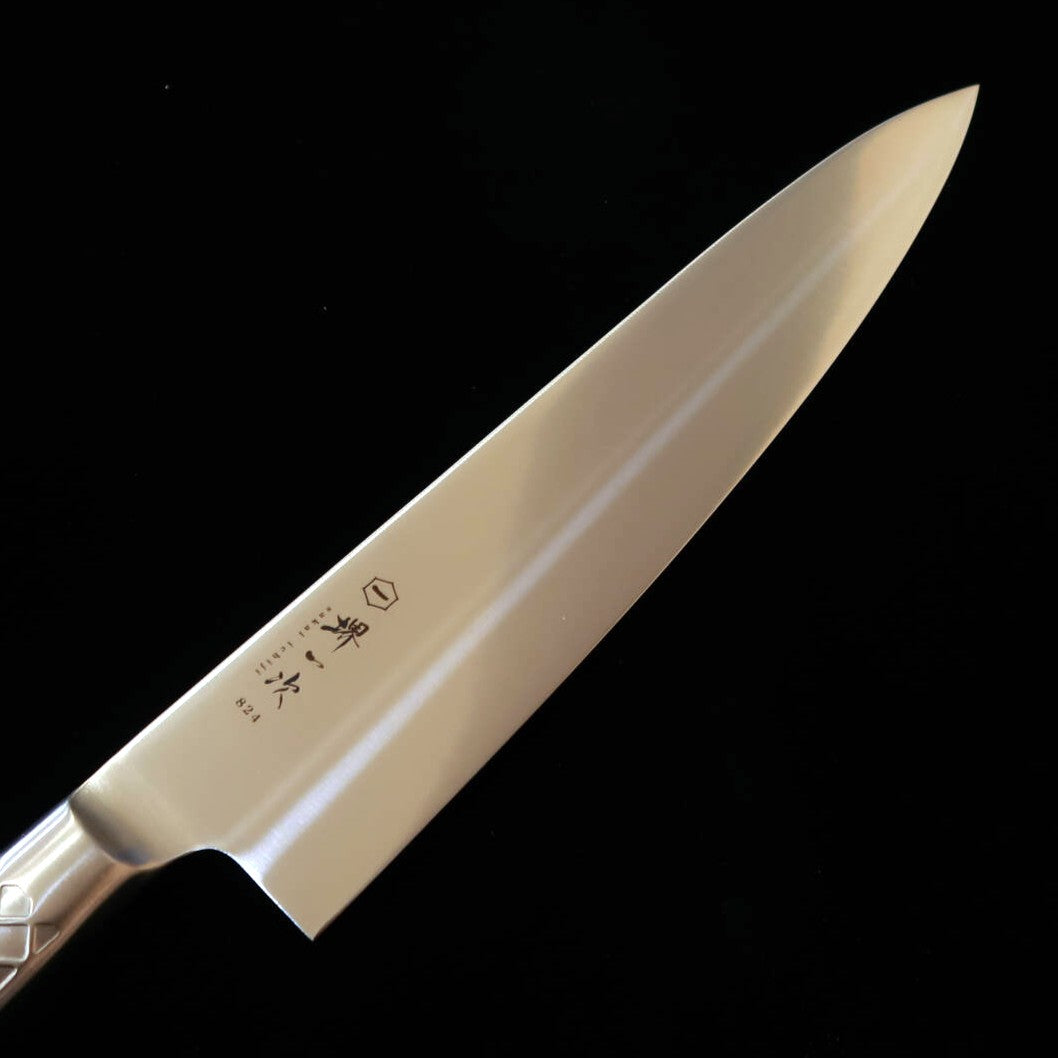 Sakai Ichiji Gyuto (Couteau de chef), Entièrement en acier inoxydable, Réf. #16040 à #16070 (180 à 270 mm)