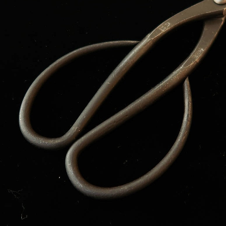KANESHIN Bonsai Bud Trimming Shears Kurouchi Left-Handed (190mm - No.602C)