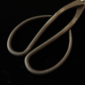 KANESHIN Bonsai Bud Trimming Shears Kurouchi Left-Handed (190mm - No.602C)