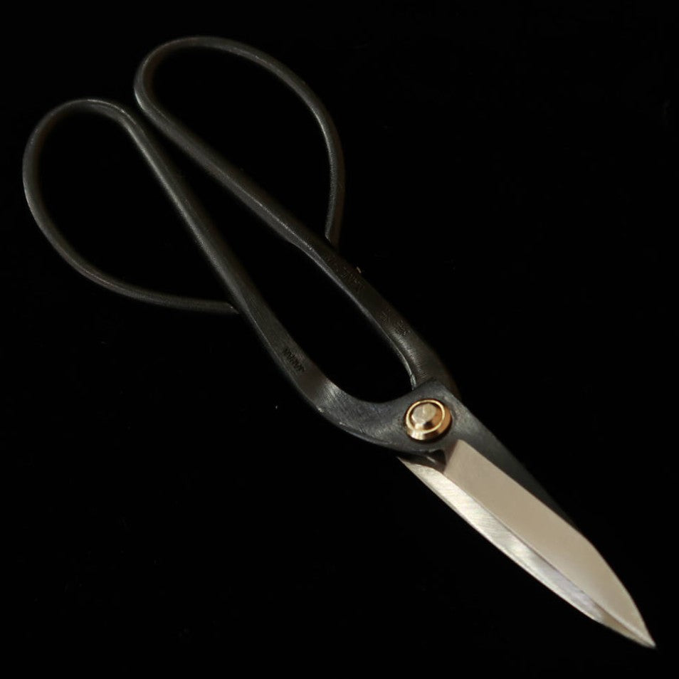 KANESHIN Bonsai Long Handled Shears Curved Type (No.30A)