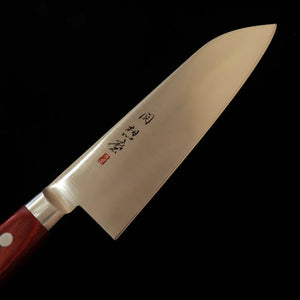 Seki Souma SEKI SOUMA Santoku Aço Molibdênio Cabo de Laminado Vermelho (180 mm)
