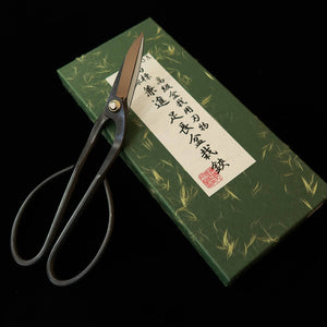 Kaneshin ciseaux de bonsaï à longues branches, forme courbe No.30A