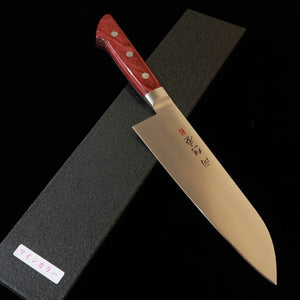 Seki Souma SEKI SOUMA Santoku Aço Molibdênio Cabo de Laminado Vermelho (180 mm)