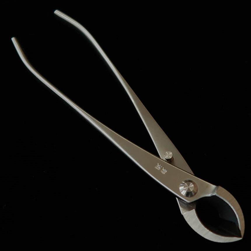 Pince coupe-branches à coupe droite pour bonzaï en acier inoxydable KANESHIN (Petite / Grande) N°801 N°802