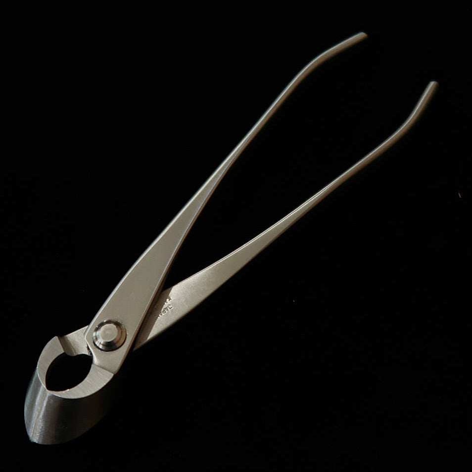 Pince coupe-branches à coupe droite pour bonzaï en acier inoxydable KANESHIN (Petite / Grande) N°801 N°802
