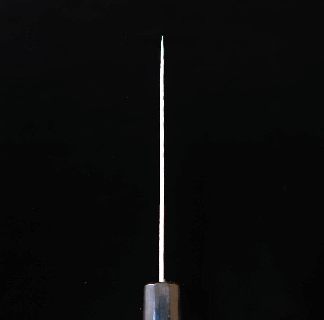 Couteau d'office MIURA, acier Shirogami n°1, finition mate martelée (Tsuchime), manche octogonal en bois de magnolia avec virole en corne de buffle, 135 mm