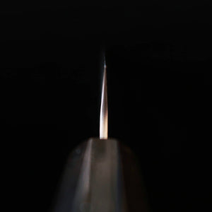 三浦MIURA ペティ 白紙一号 マット 鎚目 水牛朴八角柄（135mm）