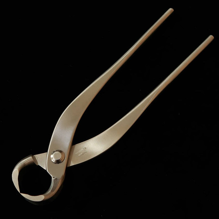 Ciseaux coupe-racines pour bonzaï en acier inoxydable KANESHIN (Petit / Grand) N°812 N°813