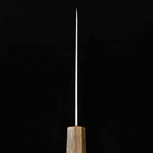 MIURA Gyuto Aogami Super Polido Cabo octogonal de carvalho negro (180/240 mm)