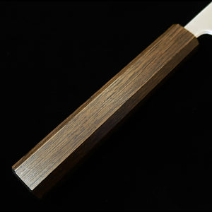 三浦MIURA ペティ 青紙スーパー 磨き 黒樫八角柄（135mm）
