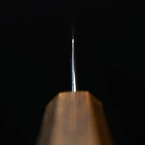 三浦MIURA ペティ 青紙スーパー 磨き 黒樫八角柄（135mm）