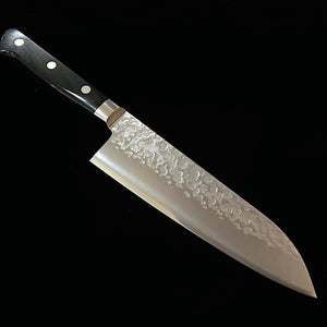 Miura MIURA Santoku VG10 martelado, cabo em laminado preto (170 mm)