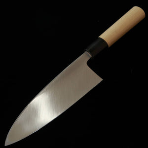 MIURA Miura – Deba acier Shirogami n°2, finition kasumi supérieure, manche en magnolia et châtaignier (150/165/180/195 mm)