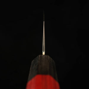 V.ROAD  濃州正恒作 Nosyu Masatsune 三徳 VG10 鎚目 33層ダマスカス 積層強化柄 赤×黒（180mm）