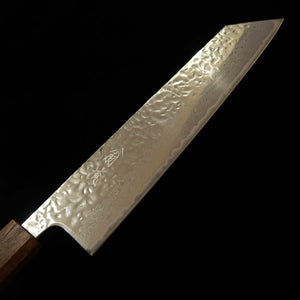 HADO Hado Okina-ryu AUS-10 Tsuchime Espejo Damasco Mango de roble negro Kiritsuke Gyuto (240 mm)