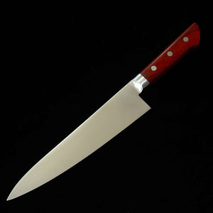 SEKI SOUMA Gyuto, Molybdenum Steel with Red Plywood Handle (210mm)