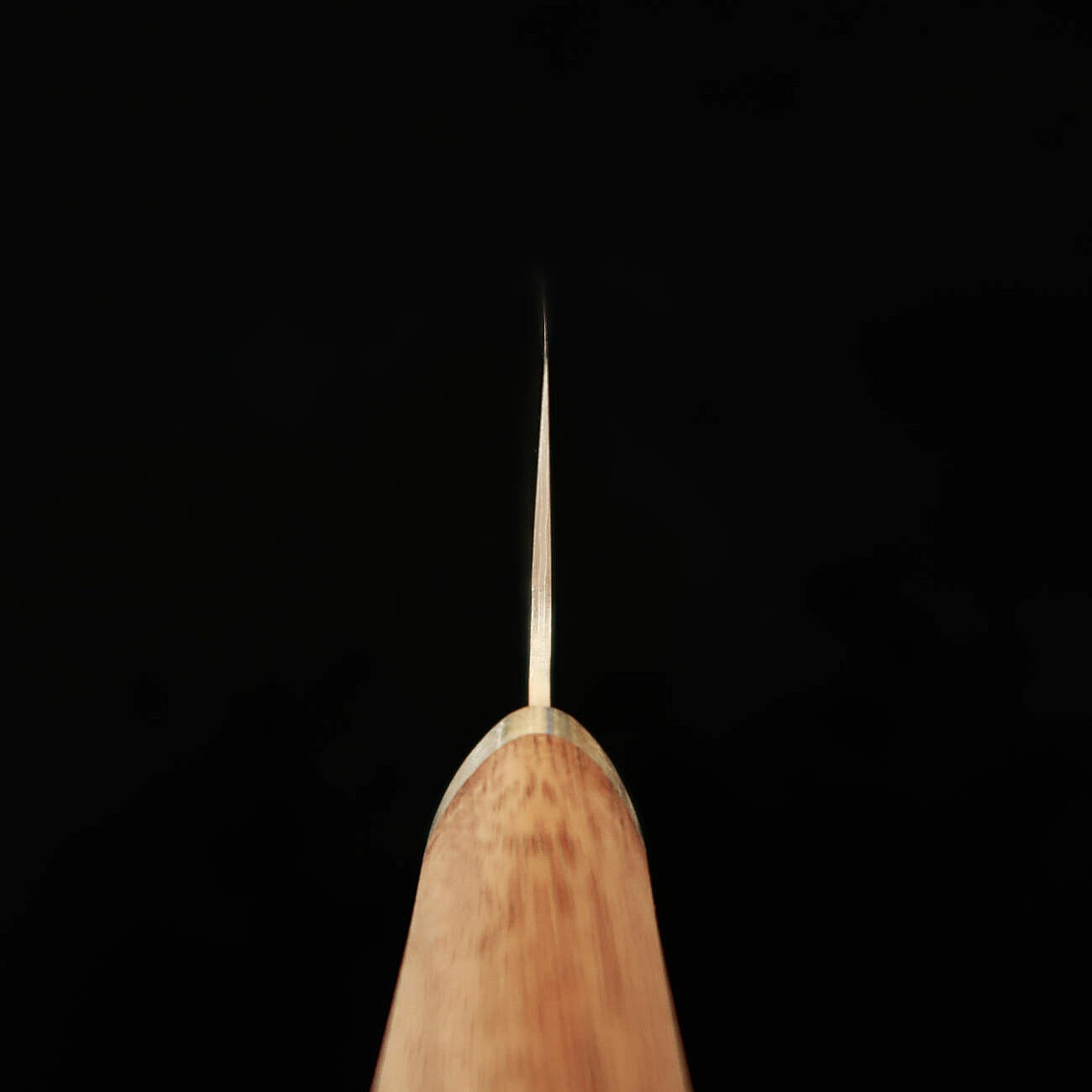 MIURA Gyuto Knife – VG10 Tsuchime (Hammered), Walnut Handle (200mm)