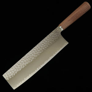 MIURA nakiri VG10 martelé, manche en noyer (180 mm)